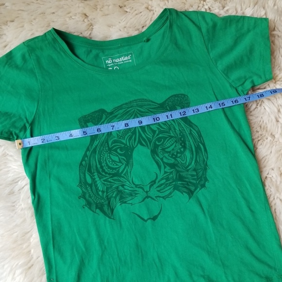 No Nasties Organic Fair Trade Clothing Tiger Tee - Picture 5 of 6